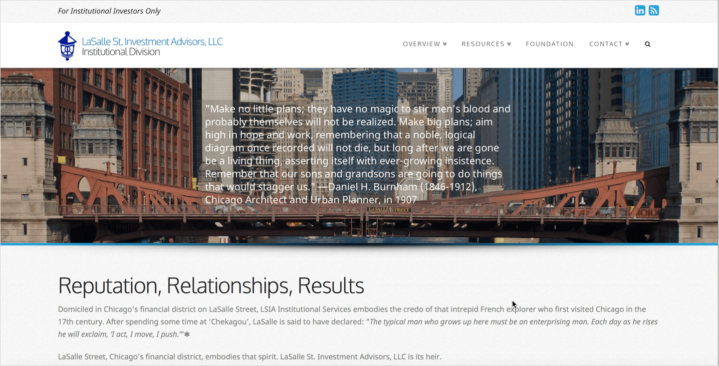 LaSalle website