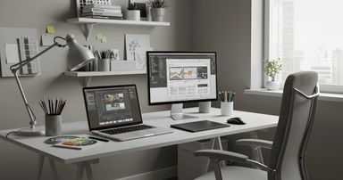 次のポストを表す選択画像 - 在宅勤務で集中力を保つ！快適デジタル環境の整え方