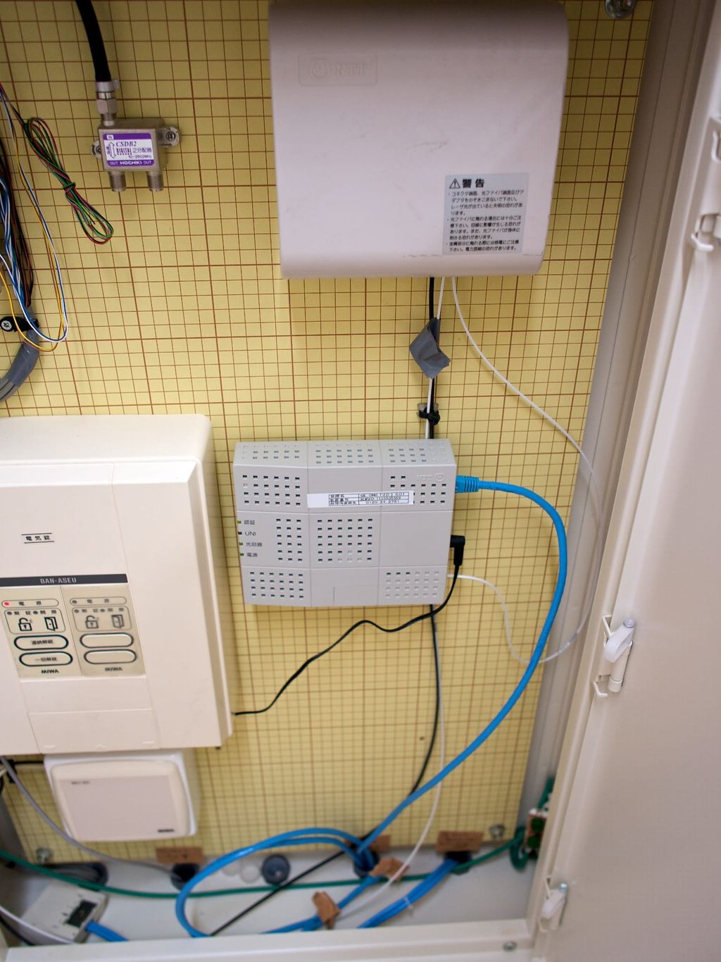 Network and Wi-Fi configuration at home