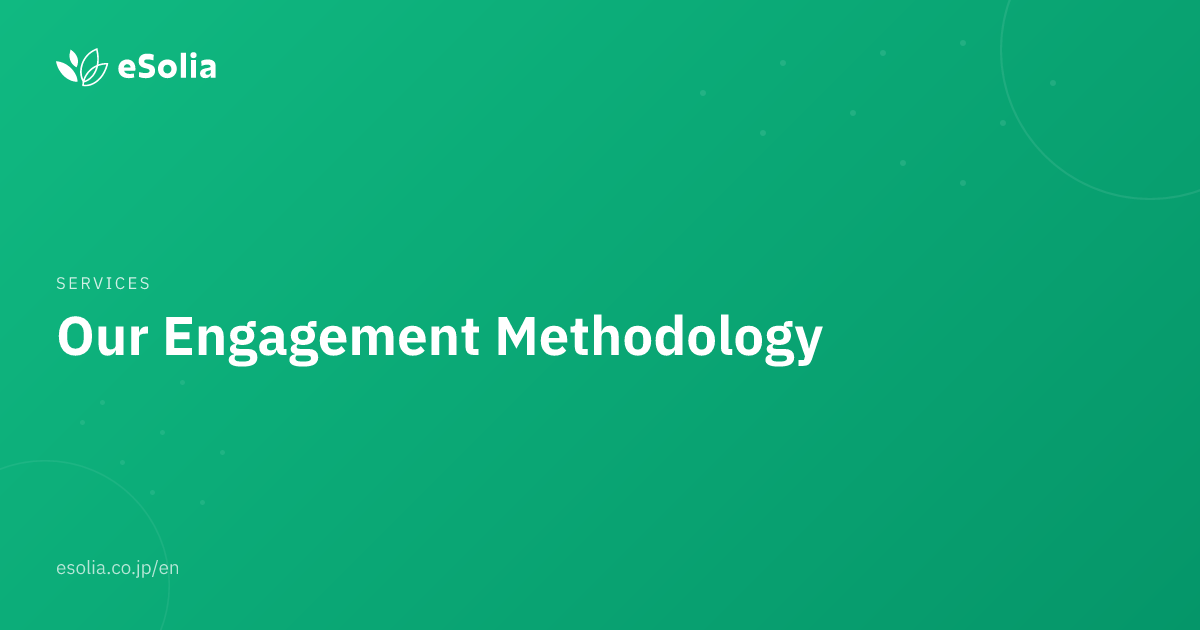 Our Engagement Methodology | eSolia